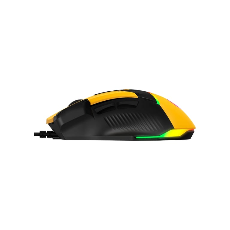 Мишка GamePro GM300Y USB Yellow/Black (GM300Y) - фото 6