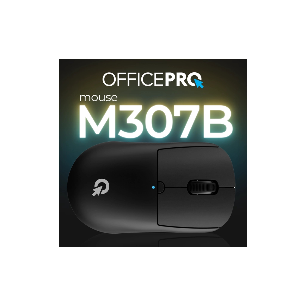 Мишка OfficePro M307B Silent Click Wireless/Bluetooth Black (M307B) - фото 6 Мишка OfficePro M307B Silent Click Wireless/Bluetooth Black (M307B) - фото 6