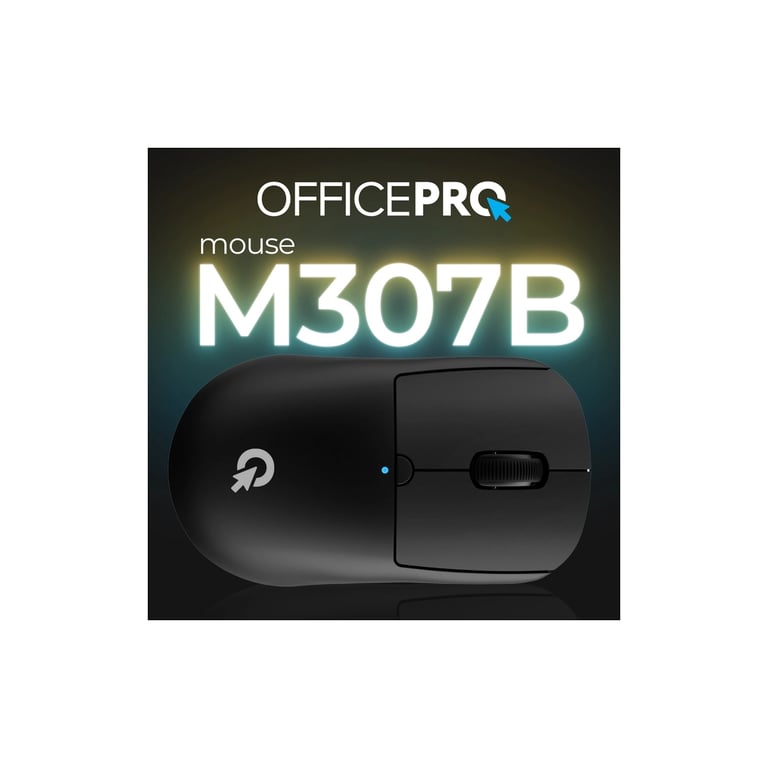 Мишка OfficePro M307B Silent Click Wireless/Bluetooth Black (M307B) - фото 6