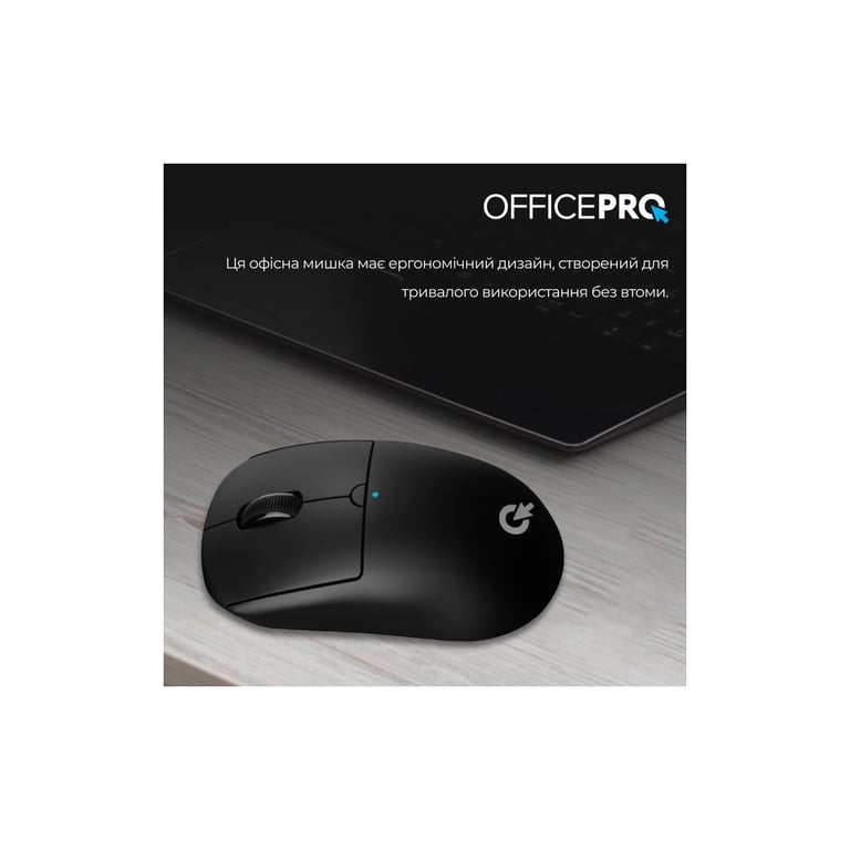 Мишка OfficePro M307B Silent Click Wireless/Bluetooth Black (M307B) - фото 9