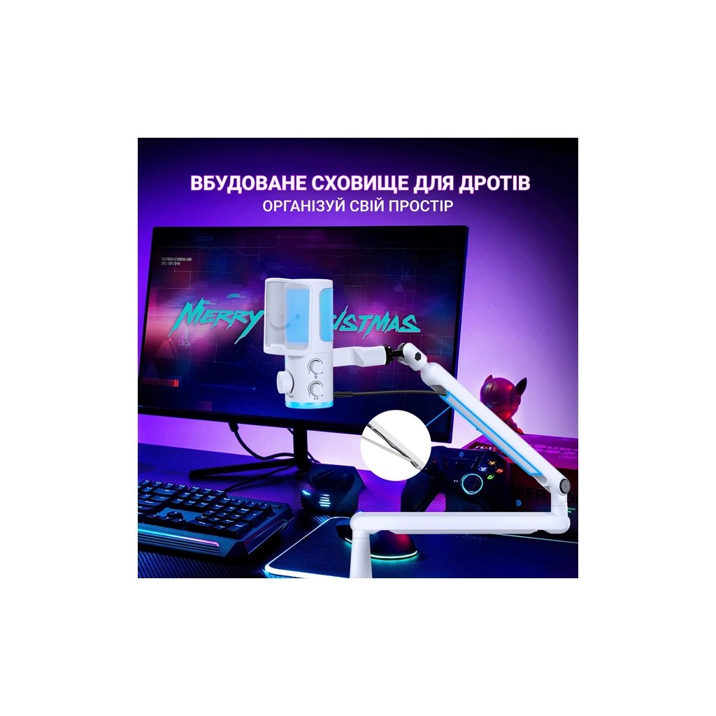 Мікрофон Fifine TAM6W White (TAM6W) - фото 9 Мікрофон Fifine TAM6W White (TAM6W) - фото 9