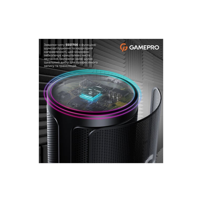 Мікрофон GamePro UGM105B Black (UGM105B) - фото 10