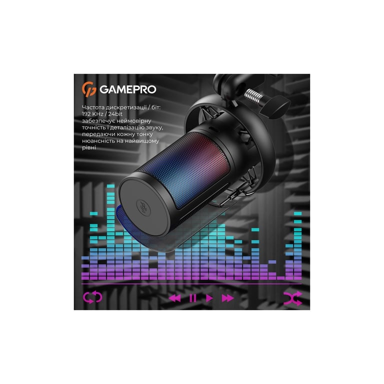 Мікрофон GamePro UGM145B Black (UGM145B) - фото 4