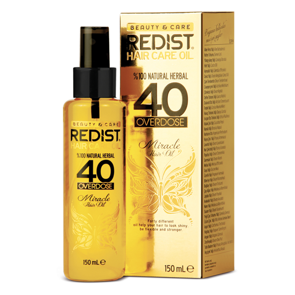 Олія для волосся Redist Professional Hair Care Oil 40 Overdose 150 мл (8697926006593) Олія для волосся Redist Professional Hair Care Oil 40 Overdose 150 мл (8697926006593)