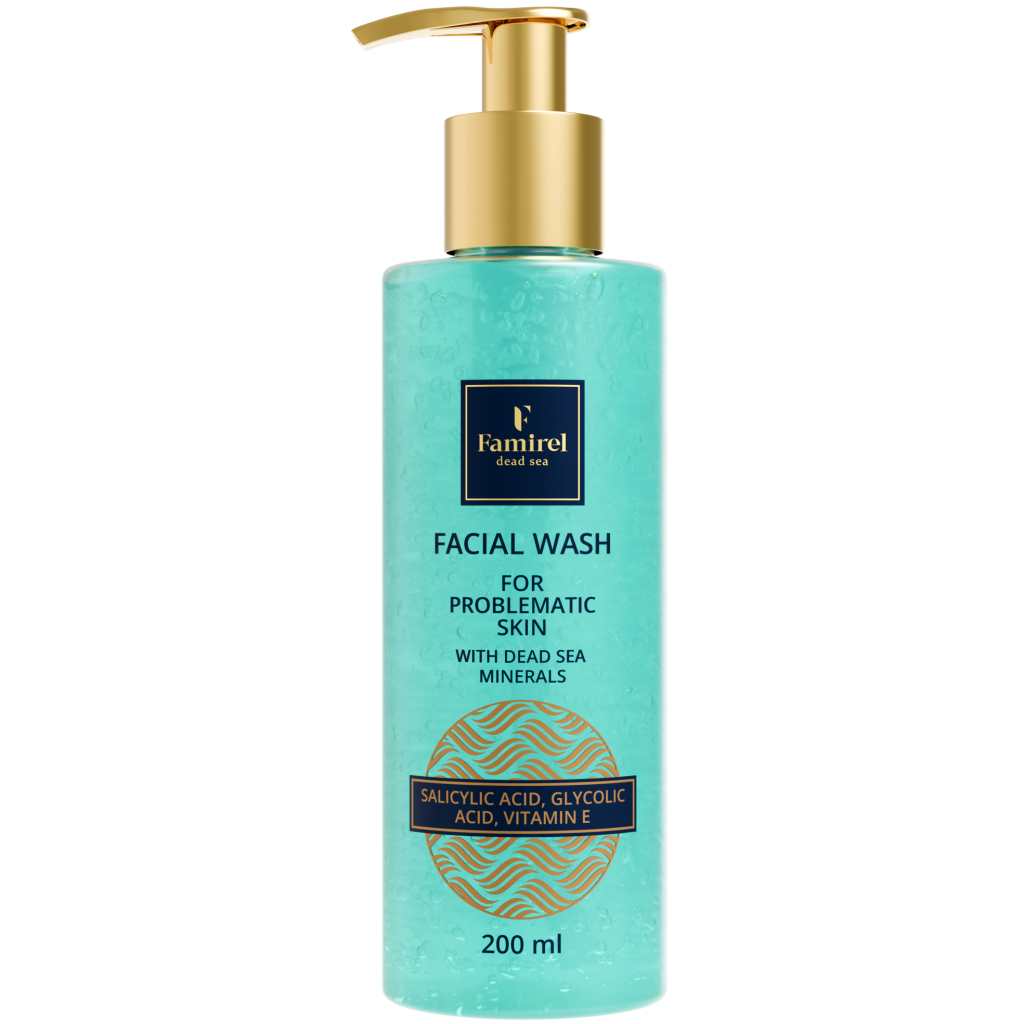 Гель для вмивання Famirel Для проблемної шкіри З саліциловою та гліколевою кислотами 200 мл (7290114085090) - фото 1 Гель для вмивання Famirel Для проблемної шкіри З саліциловою та гліколевою кислотами 200 мл (7290114085090) - фото 1