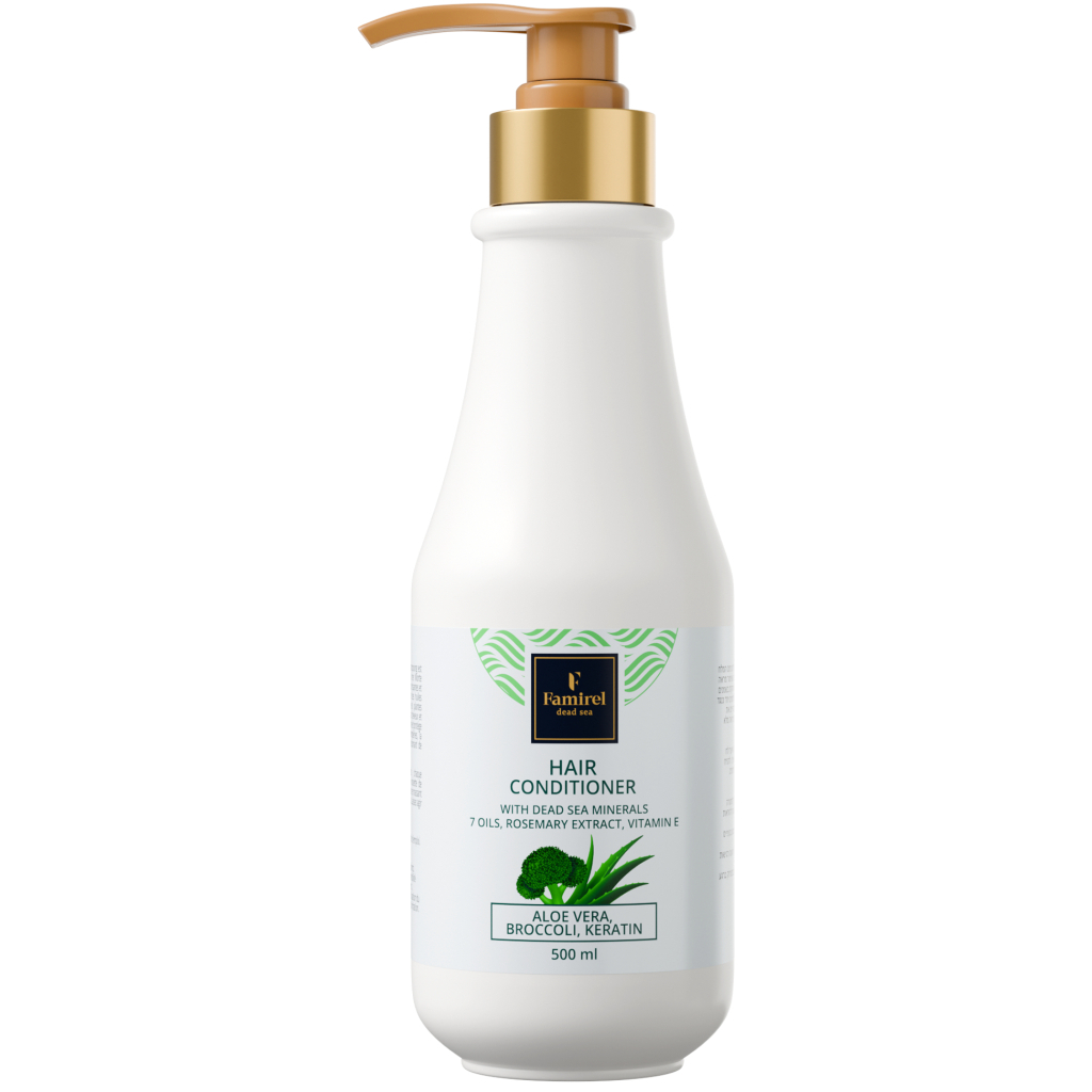 Кондиціонер для волосся Famirel З екстрактом броколі, алое вера, розмарином і кератином 500 мл (7290114085007) Кондиціонер для волосся Famirel З екстрактом броколі, алое вера, розмарином і кератином 500 мл (7290114085007)