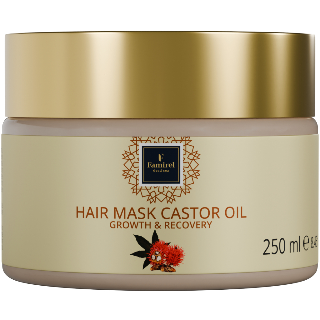 Маска для волосся Famirel Castor Oil Активний ріст і відновлення 250 мл (7290114085762) Маска для волосся Famirel Castor Oil Активний ріст і відновлення 250 мл (7290114085762)
