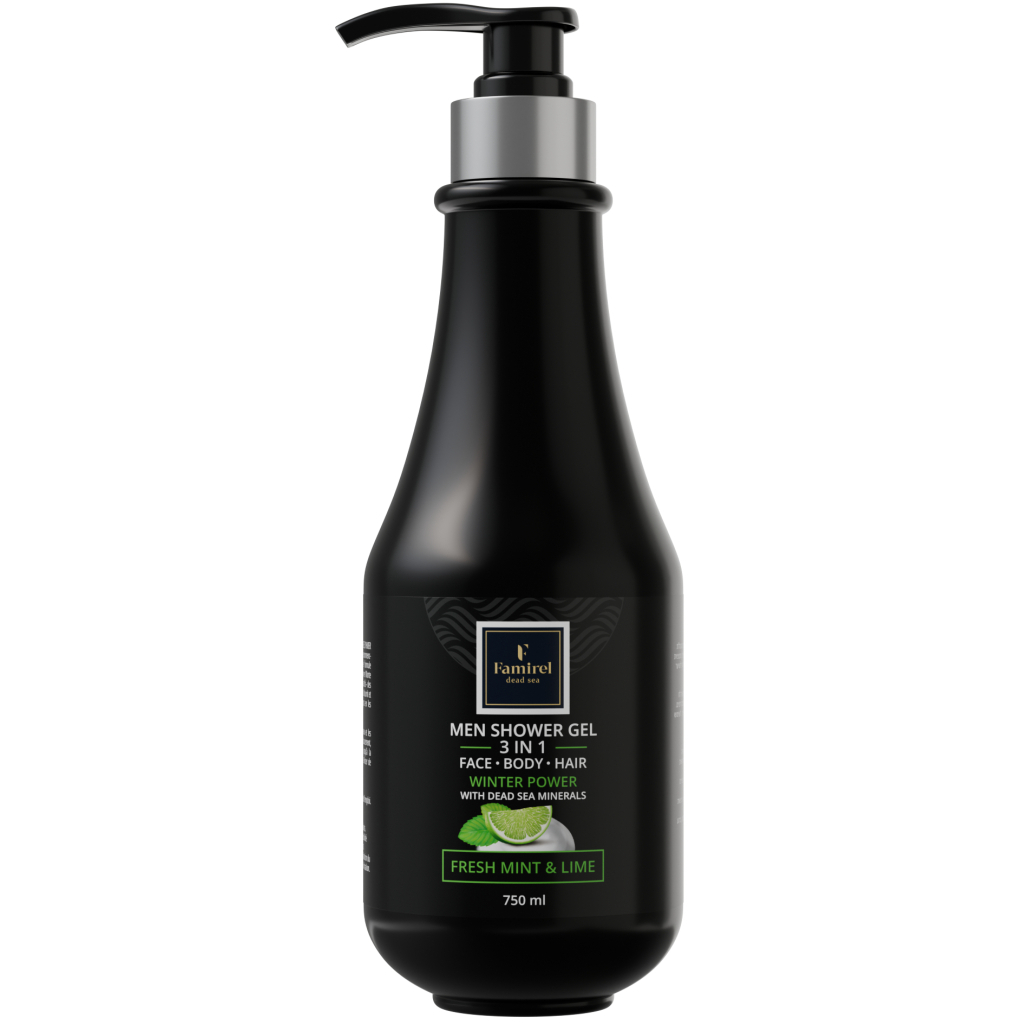 Гель для душу Famirel Для чоловіків 3 в 1 Зимова сила з м%27ятою та лаймом 750 мл (7290114085144) Гель для душу Famirel Для чоловіків 3 в 1 Зимова сила з м%27ятою та лаймом 750 мл (7290114085144)