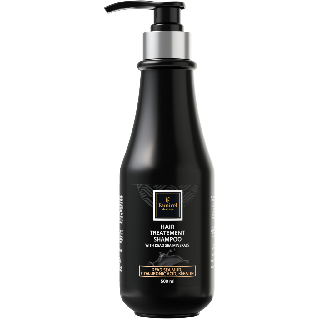 Шампунь Famirel Із гряззю Мертвого моря, гіалуроновою кислотою та кератином 500 мл (7290114085076) Шампунь Famirel Із гряззю Мертвого моря, гіалуроновою кислотою та кератином 500 мл (7290114085076)
