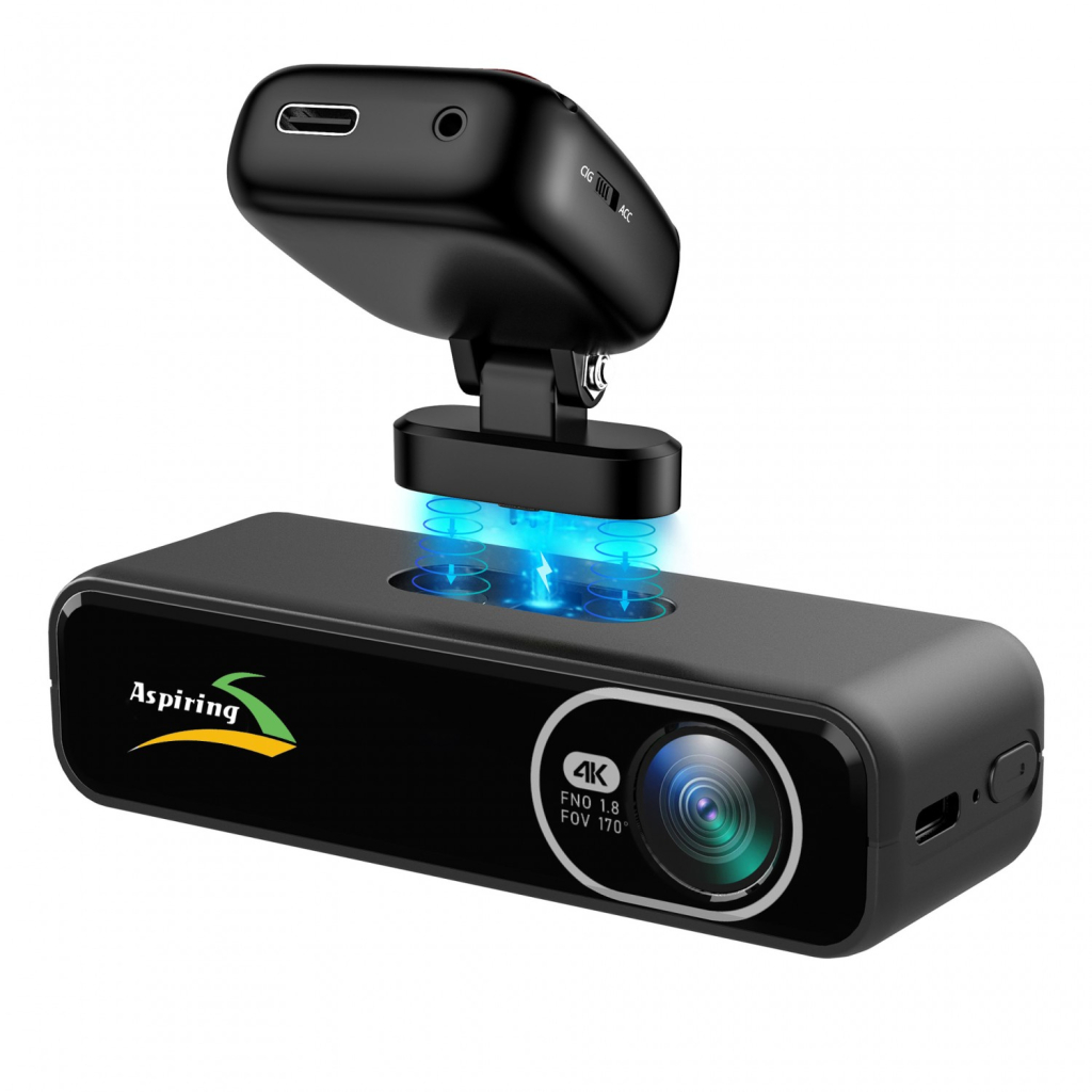 Відеореєстратор Aspiring AT320 UHD 4K Speedcam WiFi GPS (Aspiring AT320 UHD 4K, Speedcam, WiFi, GPS) - фото 1