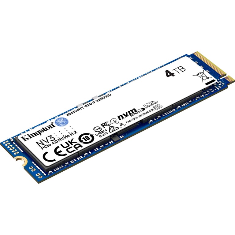Накопичувач SSD M.2 2280 4TB Kingston (SNV3S/4000G) - фото 2