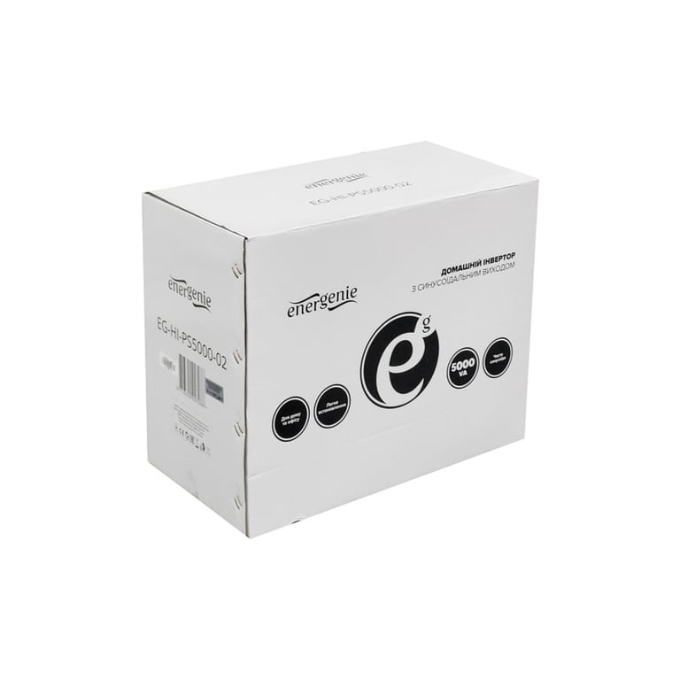Пристрій безперебійного живлення EnerGenie EG-HI-PS5000-02 5000VA 3000W 48V (EG-HI-PS5000-02) - фото 4