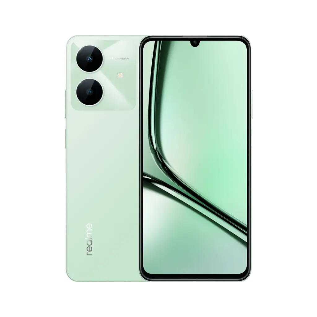 Мобільний телефон realme Note 60x 3/64GB Wilderness Green - фото 1 Мобільний телефон realme Note 60x 3/64GB Wilderness Green - фото 1