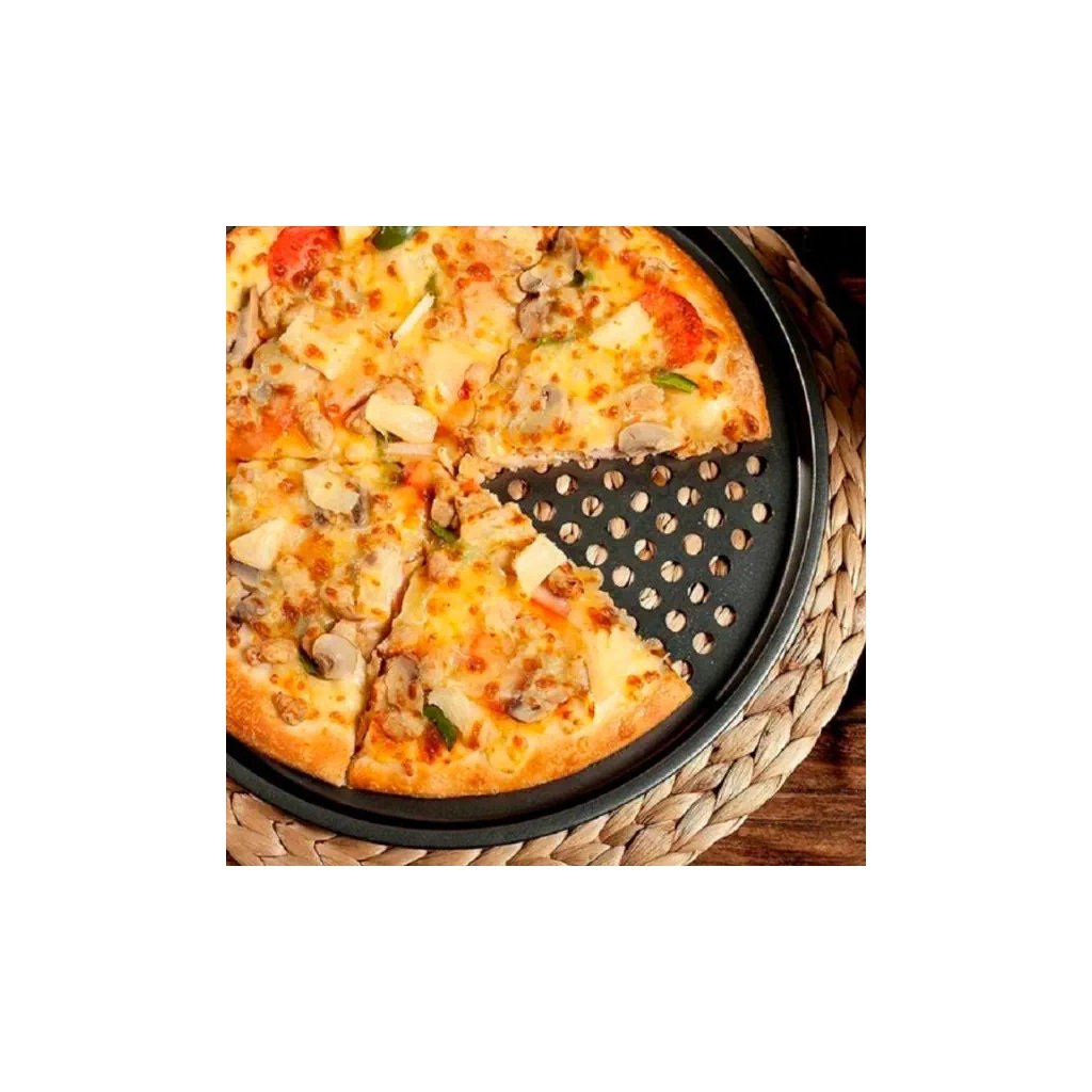 Лист для випікання Lacor перфорований 28 см (67828) - фото 2 Лист для випікання Lacor перфорований 28 см (67828) - фото 2