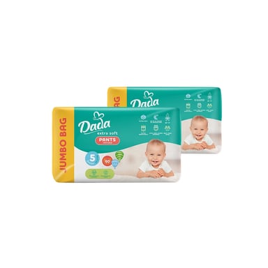 Підгузки Dada Extra Soft 5 Junior (12-17 кг) 120 шт (2 упаковки по 60 шт) (4820174989521) - фото 1
