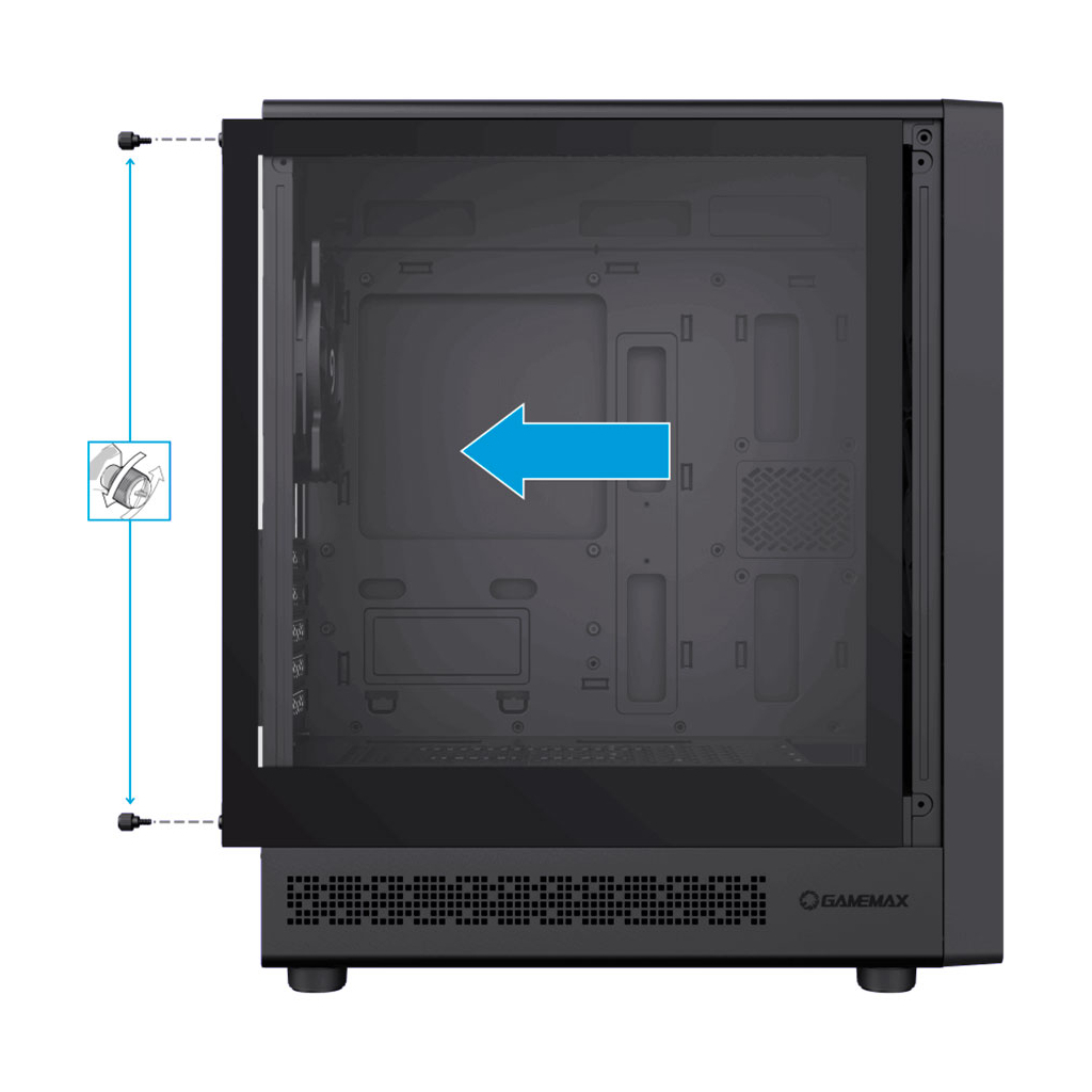 Корпус Gamemax Focus MB - фото 8 Корпус Gamemax Focus MB - фото 8