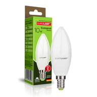 Лампочка Eurolamp LED Лампа EUROLAMP ECO серия "P" CL 10W 900 lm E14 3000K (LED-CL-10143(P)) - фото 2