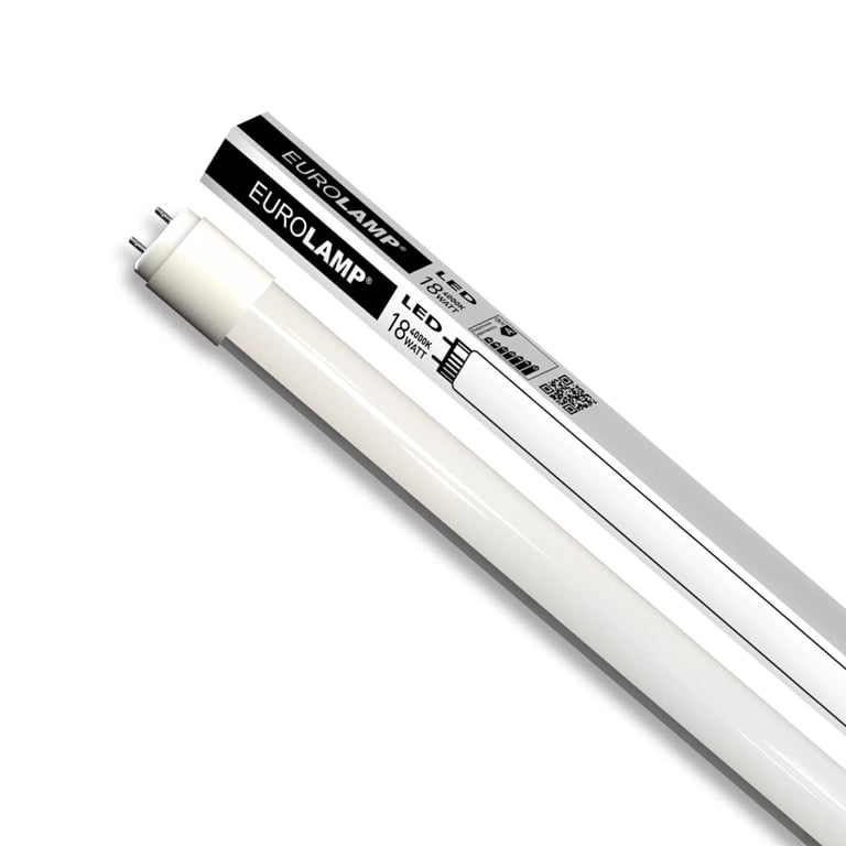 Лампочка Eurolamp Линейная светодиодная лампа EUROLAMP стекло 18W G13 (T8) 4000K 220V (LED-T8-18W/4000(скло)) - фото 2
