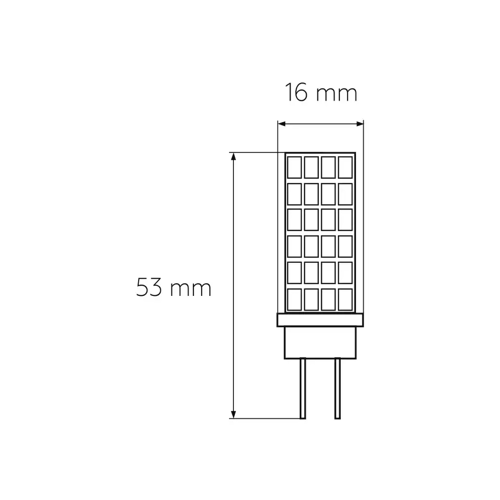 Лампочка Eurolamp Светодиодная капсульная лампа EUROLAMP LED силикон G4 5W 500Lm 400 (LED-G4-0540(12)) - фото 3 Лампочка Eurolamp Светодиодная капсульная лампа EUROLAMP LED силикон G4 5W 500Lm 400 (LED-G4-0540(12)) - фото 3