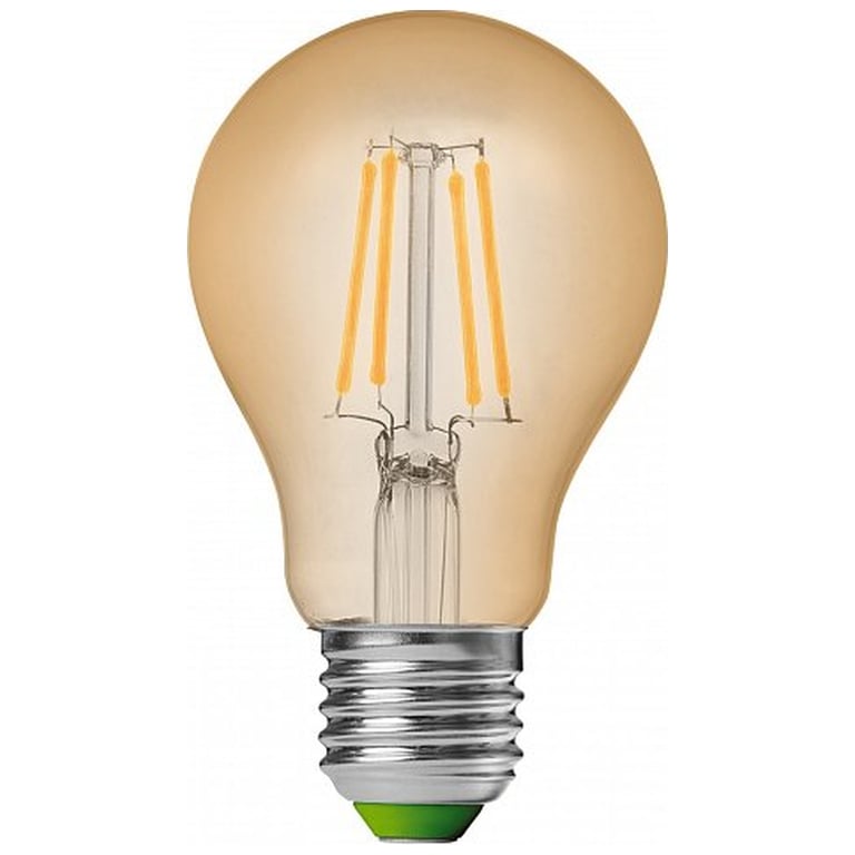 Лампочка Eurolamp LED А60 800 Lm E27 4000K 2шт (MLP-LED-A60-08274(Amber)new) - фото 1
