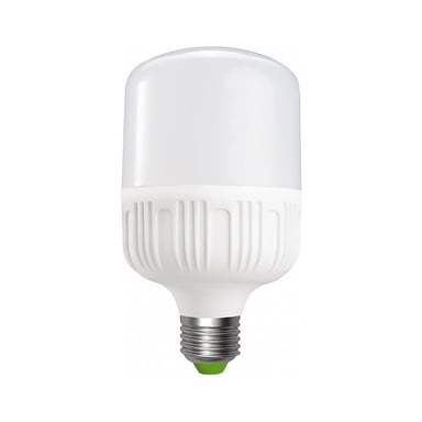 Лампочка EUROELECTRIC Plastic 30W E27 6500K 220V (LED-HP-30276(P)) - фото 1