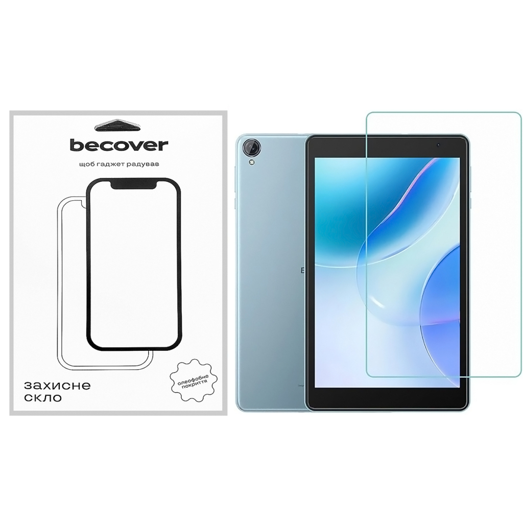 Скло захисне BeCover Blackview Tab 50 WiFi 8.0 Скло захисне BeCover Blackview Tab 50 WiFi 8.0