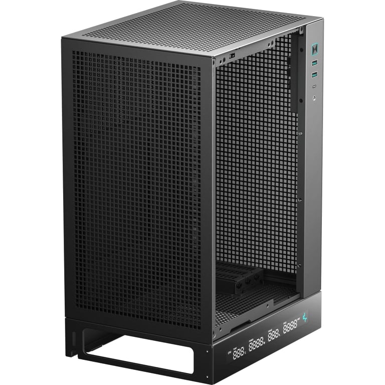 Корпус Deepcool CH170 Digital Black (R-CH170-BKNPI0D-G-1) - фото 10