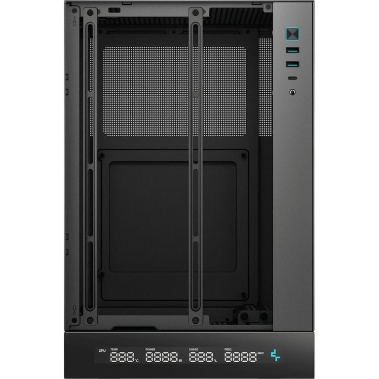 Корпус Deepcool CH170 Digital Black (R-CH170-BKNPI0D-G-1) - фото 5