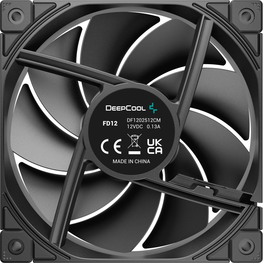 Кулер до корпусу Deepcool FD12-3 IN 1 (R-FD12-BKNPN3-G) - фото 5 Кулер до корпусу Deepcool FD12-3 IN 1 (R-FD12-BKNPN3-G) - фото 5