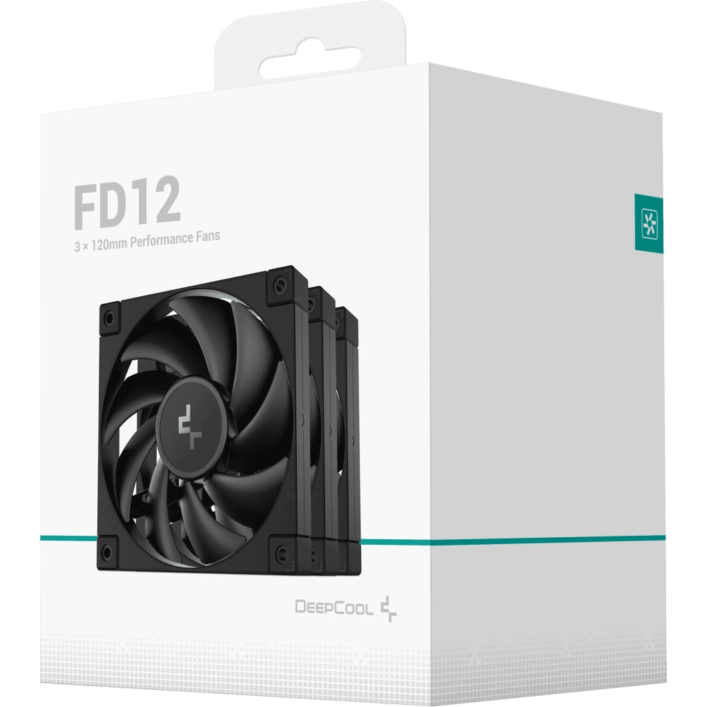 Кулер до корпусу Deepcool FD12-3 IN 1 (R-FD12-BKNPN3-G) - фото 7 Кулер до корпусу Deepcool FD12-3 IN 1 (R-FD12-BKNPN3-G) - фото 7