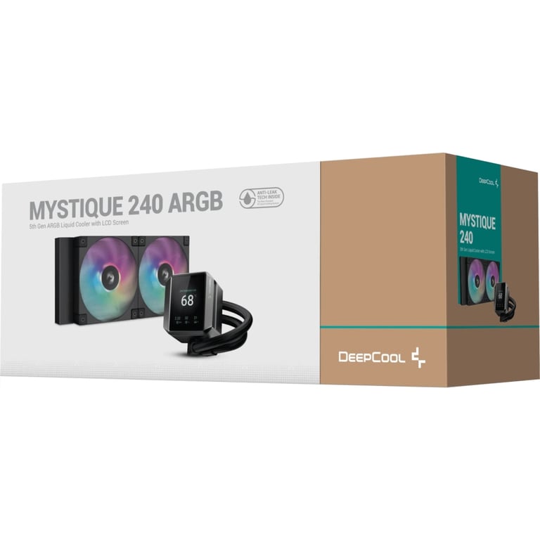 Система рідинного охолодження Deepcool Mystique 240 ARGB Black (R-LX550-BKADSNC-G-1) - фото 6