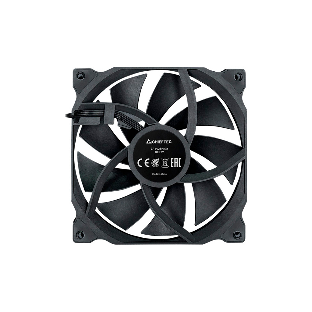 Кулер до корпусу Chieftec ZF-1425PWM - фото 4 Кулер до корпусу Chieftec ZF-1425PWM - фото 4