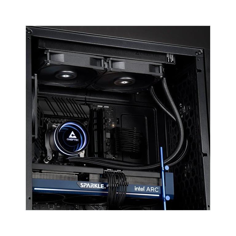 Система рідинного охолодження Chieftec Iceberg 240 DARK (CLC-240-BLK) - фото 11
