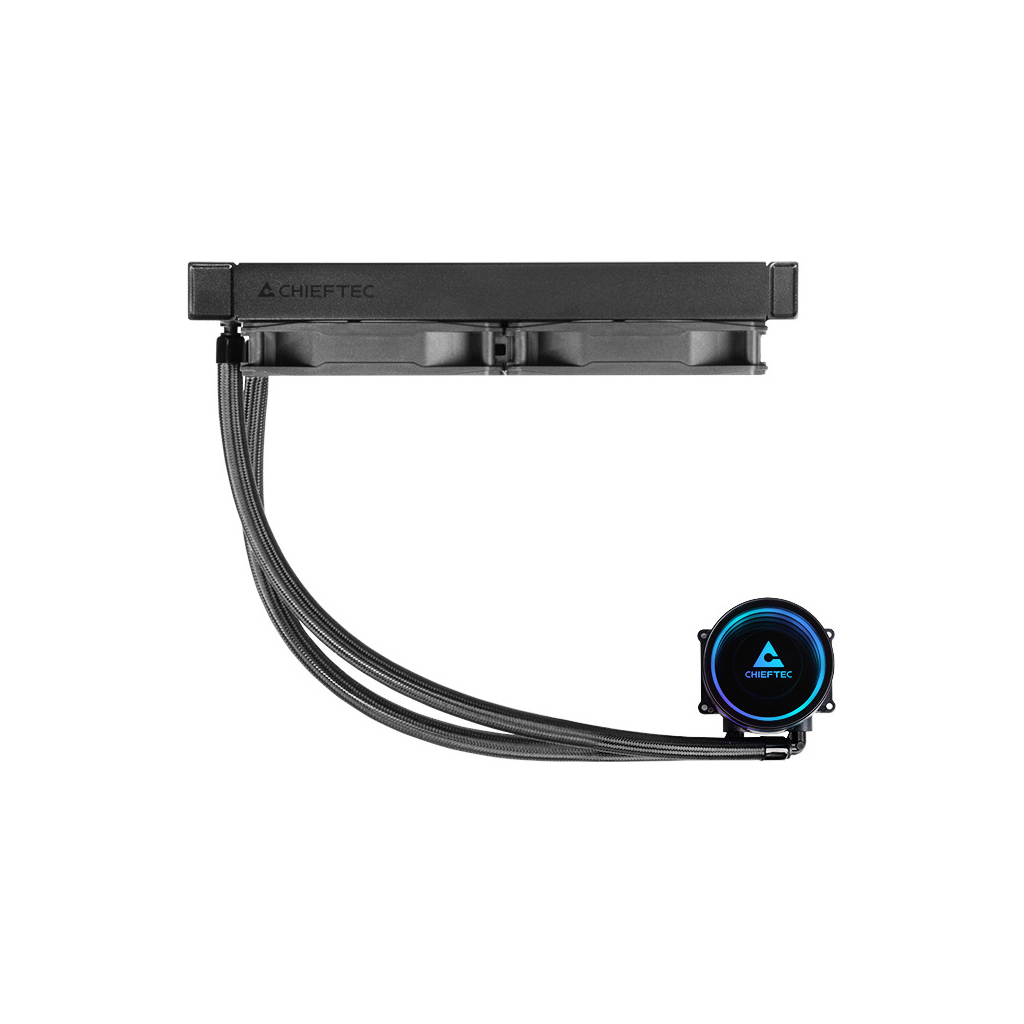 Система рідинного охолодження Chieftec Iceberg 240 DARK (CLC-240-BLK) - фото 2 Система рідинного охолодження Chieftec Iceberg 240 DARK (CLC-240-BLK) - фото 2