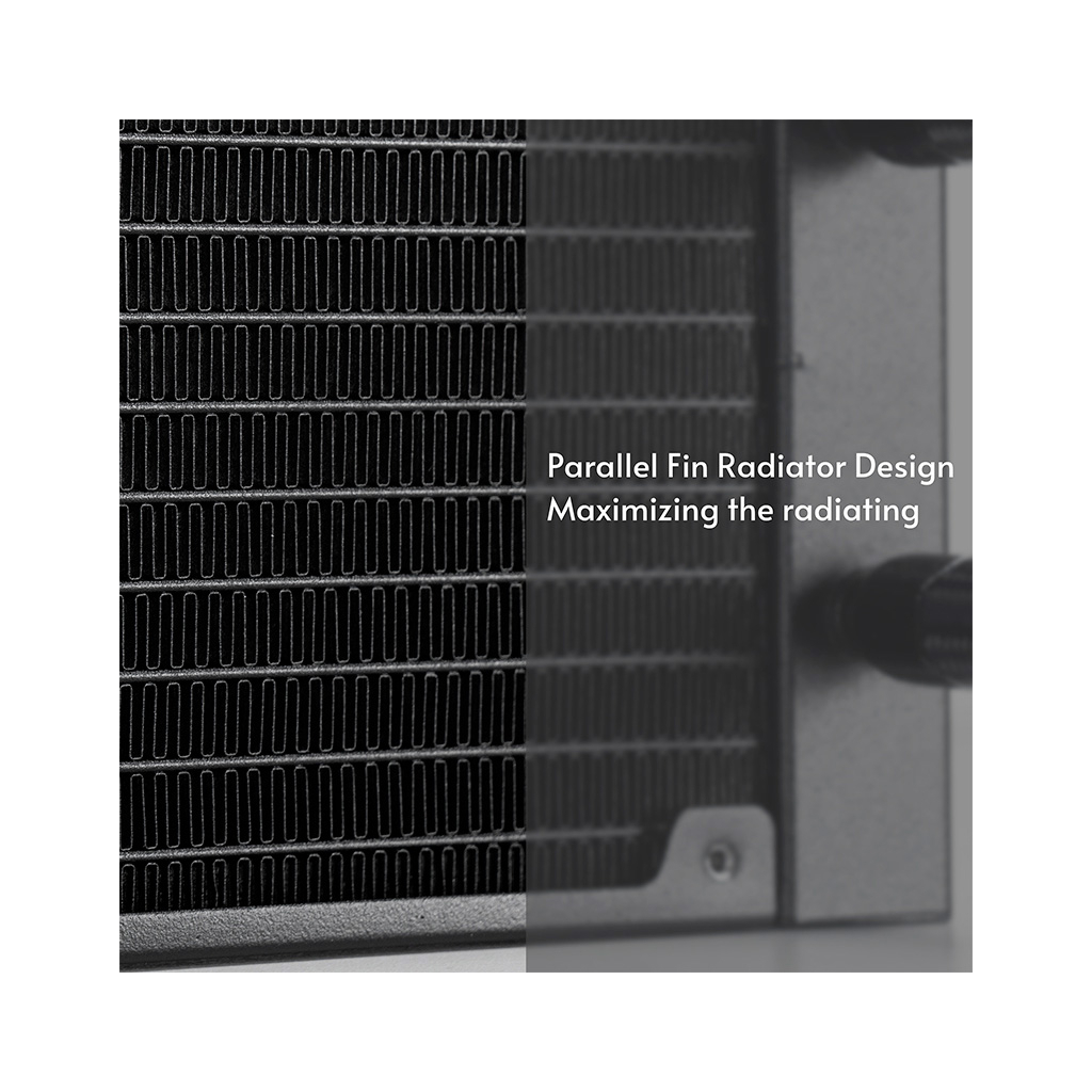 Система рідинного охолодження Chieftec Iceberg 240 DARK (CLC-240-BLK) - фото 9 Система рідинного охолодження Chieftec Iceberg 240 DARK (CLC-240-BLK) - фото 9