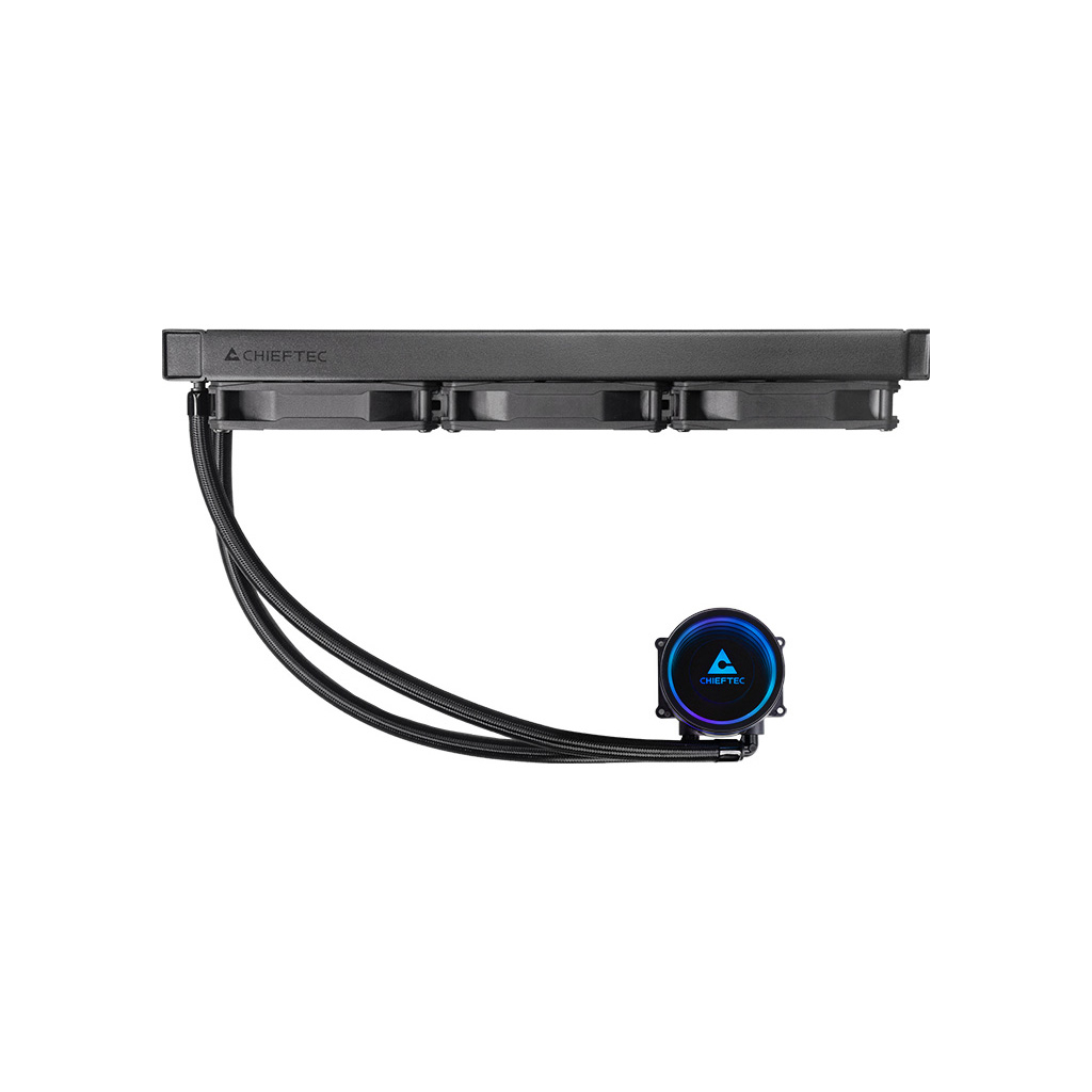 Система рідинного охолодження Chieftec Iceberg 360 DARK (CLC-360-BLK) - фото 2 Система рідинного охолодження Chieftec Iceberg 360 DARK (CLC-360-BLK) - фото 2