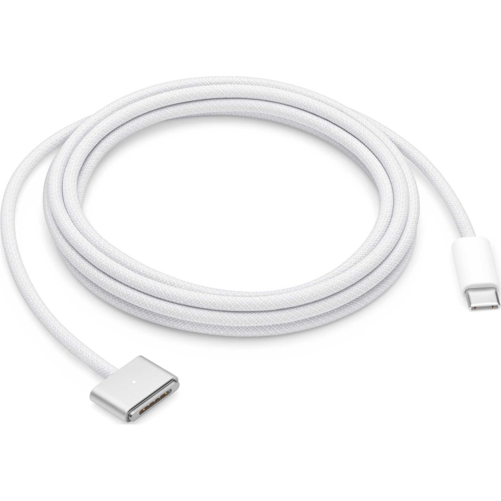 Кабель живлення USB-C to MagSafe 3 2.0m silver Model A2363 Apple (MW613ZM/A) - фото 1 Кабель живлення USB-C to MagSafe 3 2.0m silver Model A2363 Apple (MW613ZM/A) - фото 1