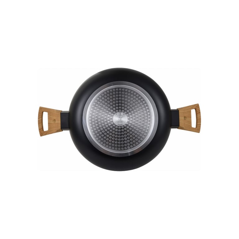 Каструля Bergner Earth black, з кришкою 28 см, 6 л (BG-32037-BK) - фото 5