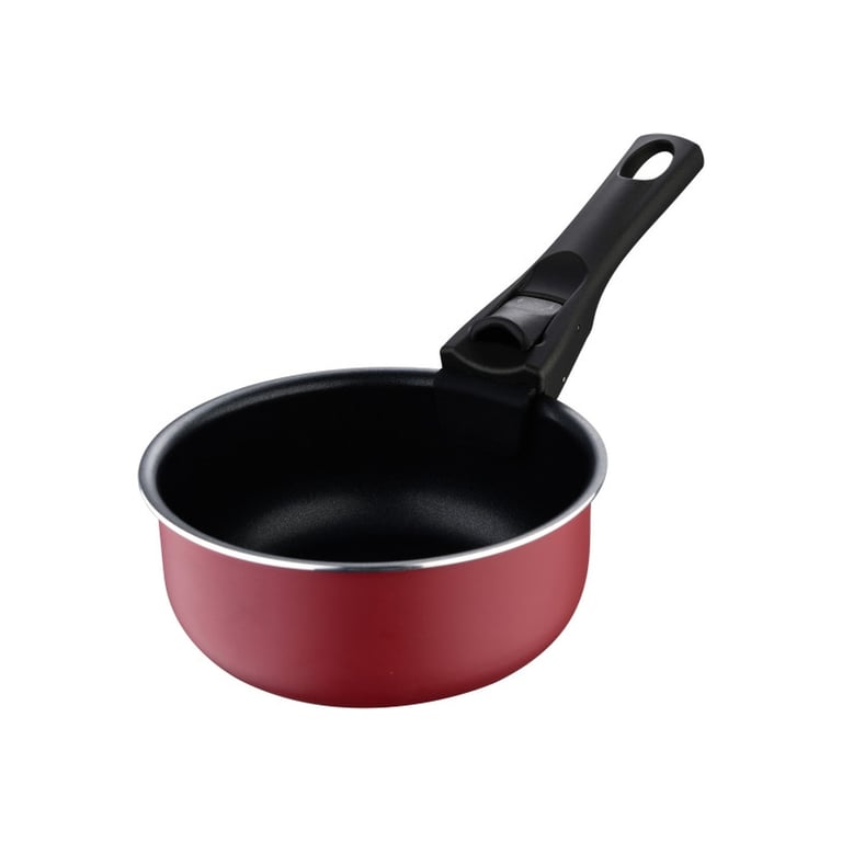 Ківш Bergner Click & cook, набір зі знімною ручкою 16/18/20 см, 4 предмети (BG-31608-RD) - фото 9
