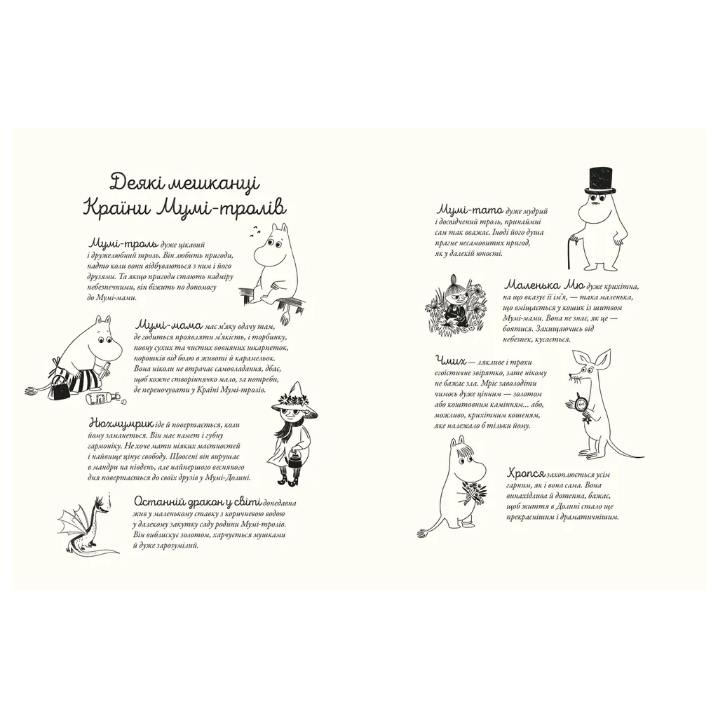 Книга Мумі-троль і дракон - Сесілія Девідссон Видавництво Старого Лева (9789664483886) - фото 3 Книга Мумі-троль і дракон - Сесілія Девідссон Видавництво Старого Лева (9789664483886) - фото 3