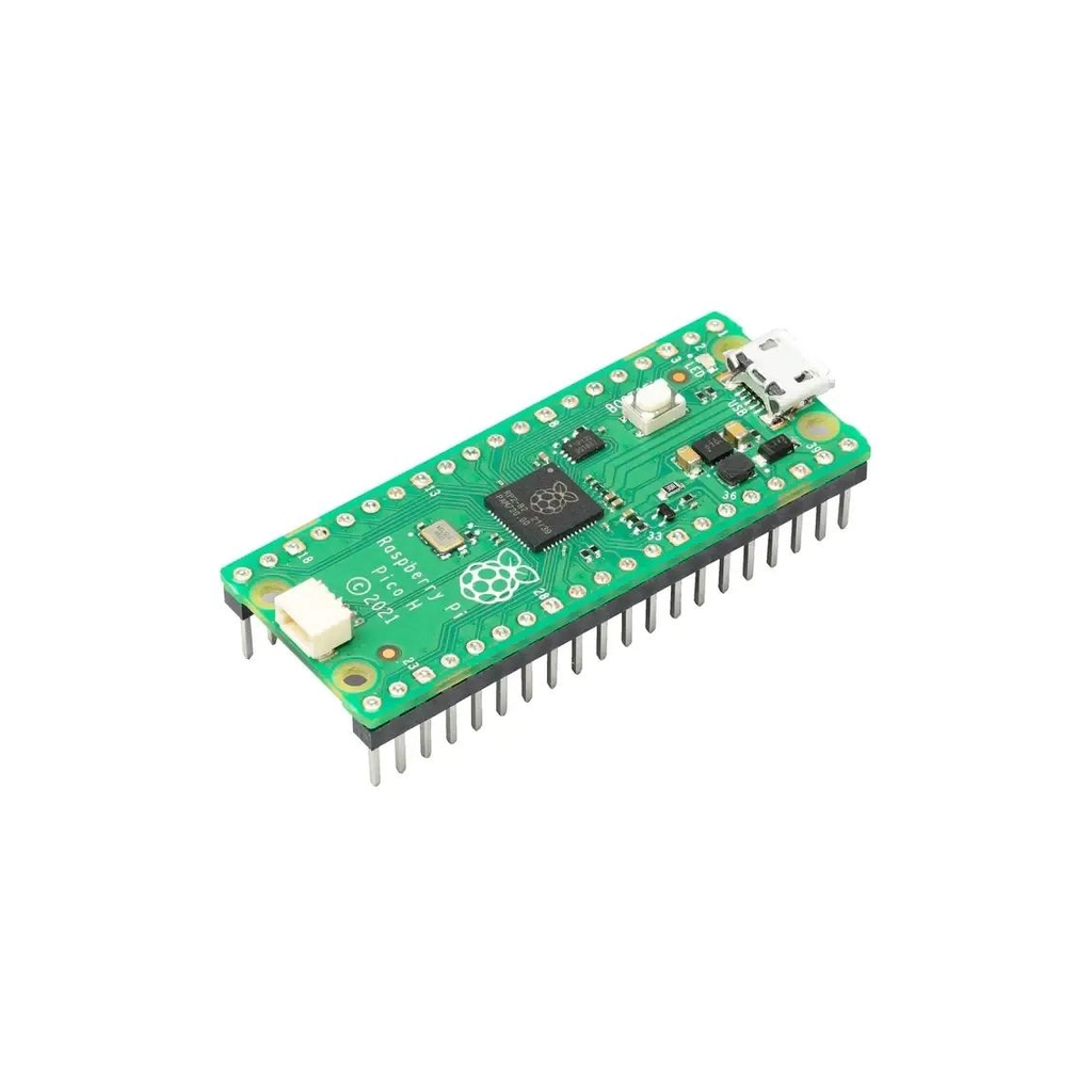 Додаткове обладнання для Мікро ПК Raspberry Pi Мікроконтролер Raspberry Pi Pico H (SC0917) (SC0917) Додаткове обладнання для Мікро ПК Raspberry Pi Мікроконтролер Raspberry Pi Pico H (SC0917) (SC0917)