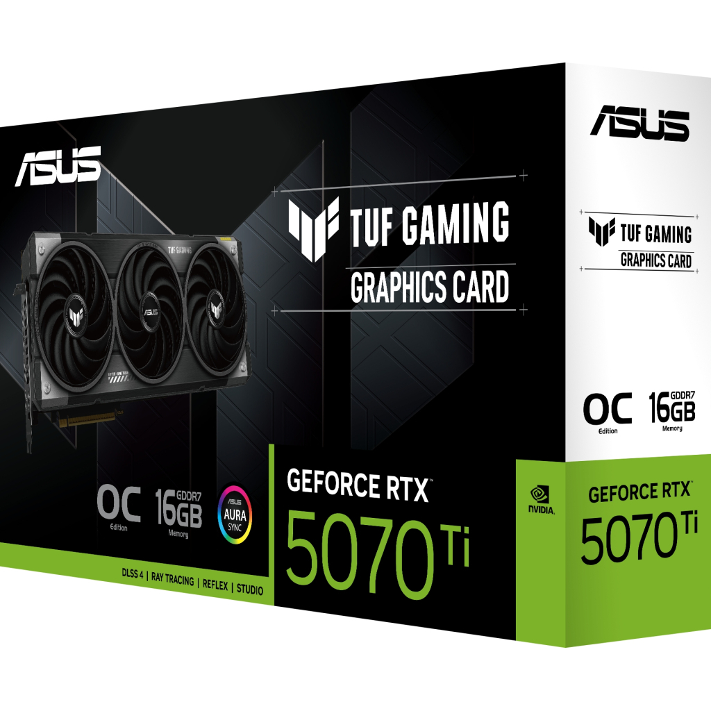 Відеокарта ASUS GeForce RTX5070 Ti 16GB TUF OC GAMING (TUF-RTX5070TI-O16G-GAMING) - фото 12 Відеокарта ASUS GeForce RTX5070 Ti 16GB TUF OC GAMING (TUF-RTX5070TI-O16G-GAMING) - фото 12