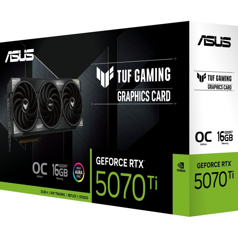 Відеокарта ASUS GeForce RTX5070 Ti 16GB TUF OC GAMING (TUF-RTX5070TI-O16G-GAMING) - фото 12