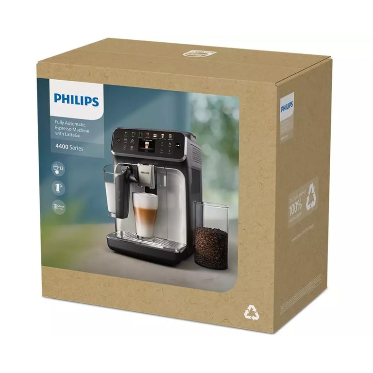 Кавомашина Philips Series 4400 LatteGo EP 4449/70 (EP4449/70) - фото 5