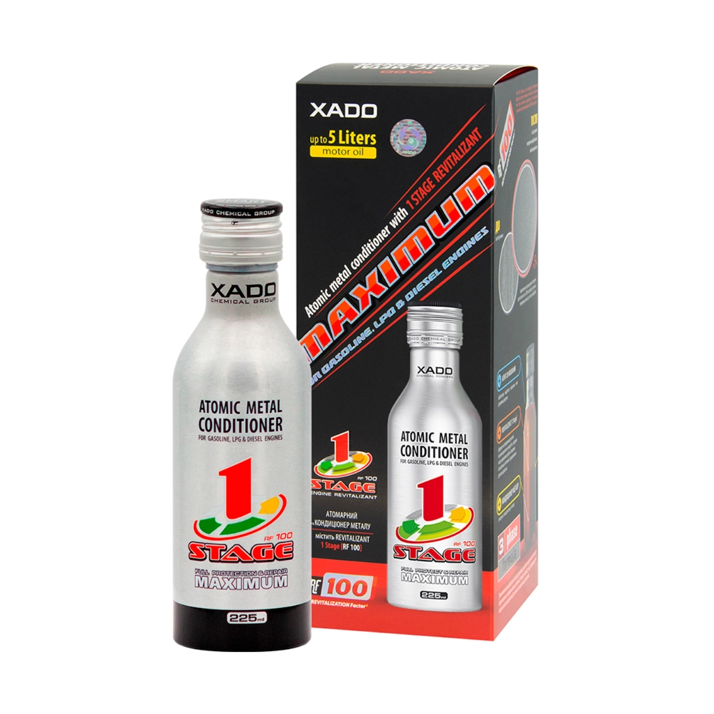 Присадка автомобільна Xado Maximum з ревіталізантом Maximum 225мл (XA 40012_1) - фото 2 Присадка автомобільна Xado Maximum з ревіталізантом Maximum 225мл (XA 40012_1) - фото 2