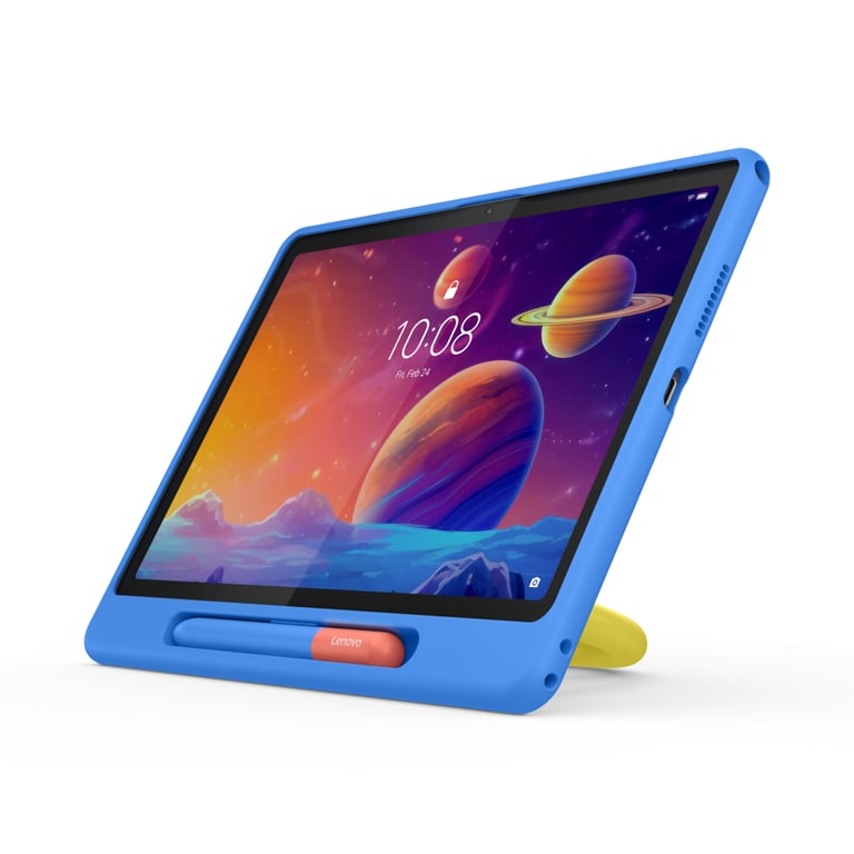 Планшет Lenovo Tab 4/128 LTE Luna Grey + Kids Bumper&Pen (ZAEJ0129UA) - фото 5