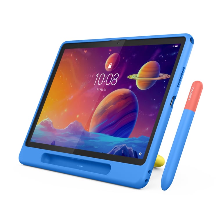Планшет Lenovo Tab 4/128 LTE Luna Grey + Kids Bumper&Pen (ZAEJ0129UA) - фото 6