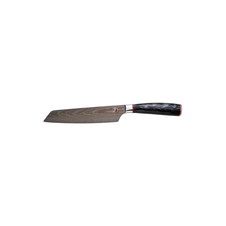 Кухонний ніж MasterPro Tetsu, накірі, 20 см, чорний (BGMP-4127-MBK) - фото 1