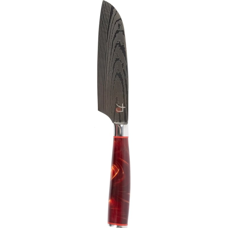 Кухонний ніж MasterPro Tetsu, сантоку, 12.5 см, коричневий (BGMP-4129-BR) - фото 1