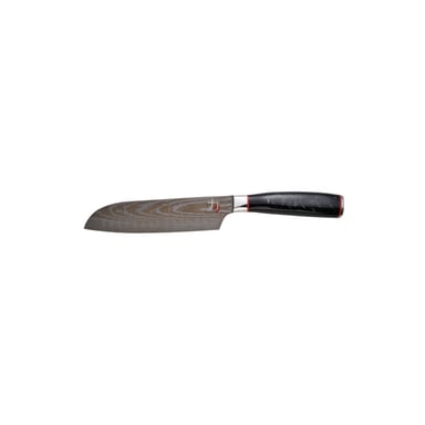 Кухонний ніж MasterPro Tetsu, сантоку, 17.5 см, чорний (BGMP-4128-MBK) - фото 1
